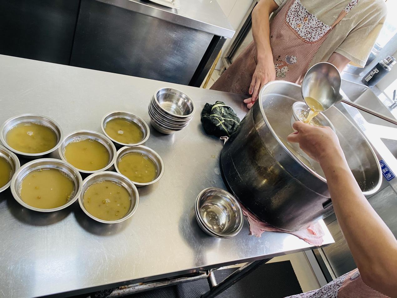 消暑綠豆湯，夏季送清涼
